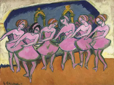 Six Dancers Ernst Ludwig Kirchner